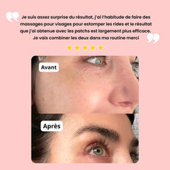 Patchs Visage Anti-Rides Réutilisables