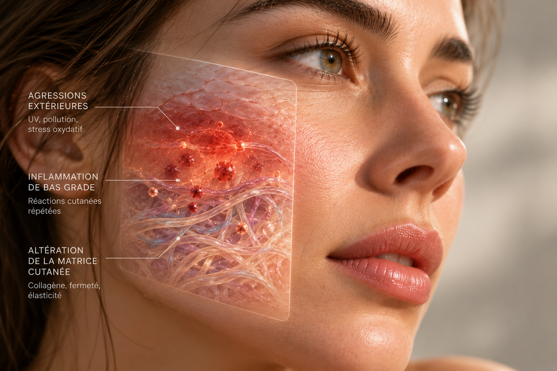 Inflammaging : comment l’inflammation chronique peut-elle accélérer le vieillissement de la peau ?